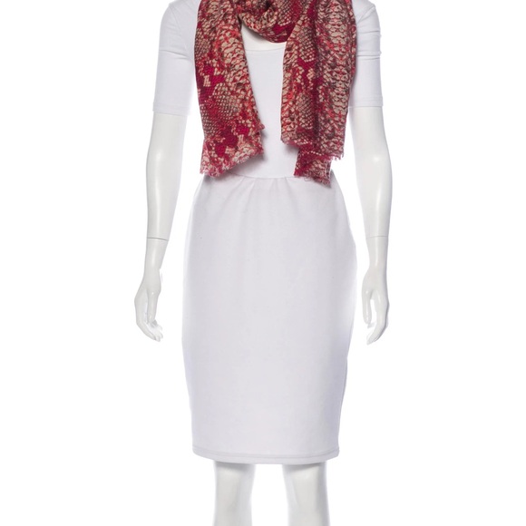 Marc by Marc Jacobs Wool Snakeskin print scarf - Picture 3 of 4